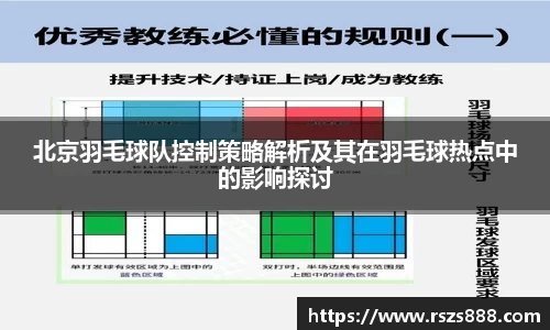 北京羽毛球队控制策略解析及其在羽毛球热点中的影响探讨
